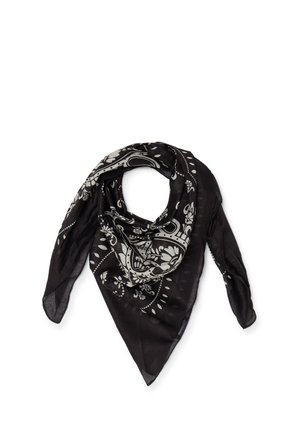 Foulard - white black