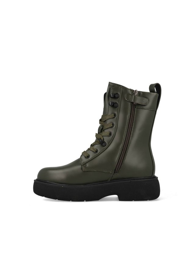 Schnürstiefel – khaki