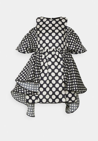 Dice Kayek DRESS - Cocktail φόρεμα / Φόρεμα για πάρτι - big white dots