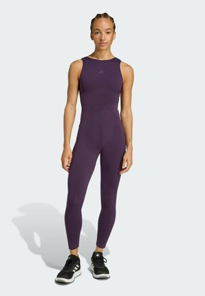 adidas Performance YGA MOTION ONES - Gimnastički dres - aurora plum
