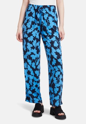 Betty & Co SCHLUPF MIT BINDEGÜRTEL - Broek - dunkelblau blau