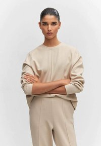 Mango Maglietta a manica lunga - beige