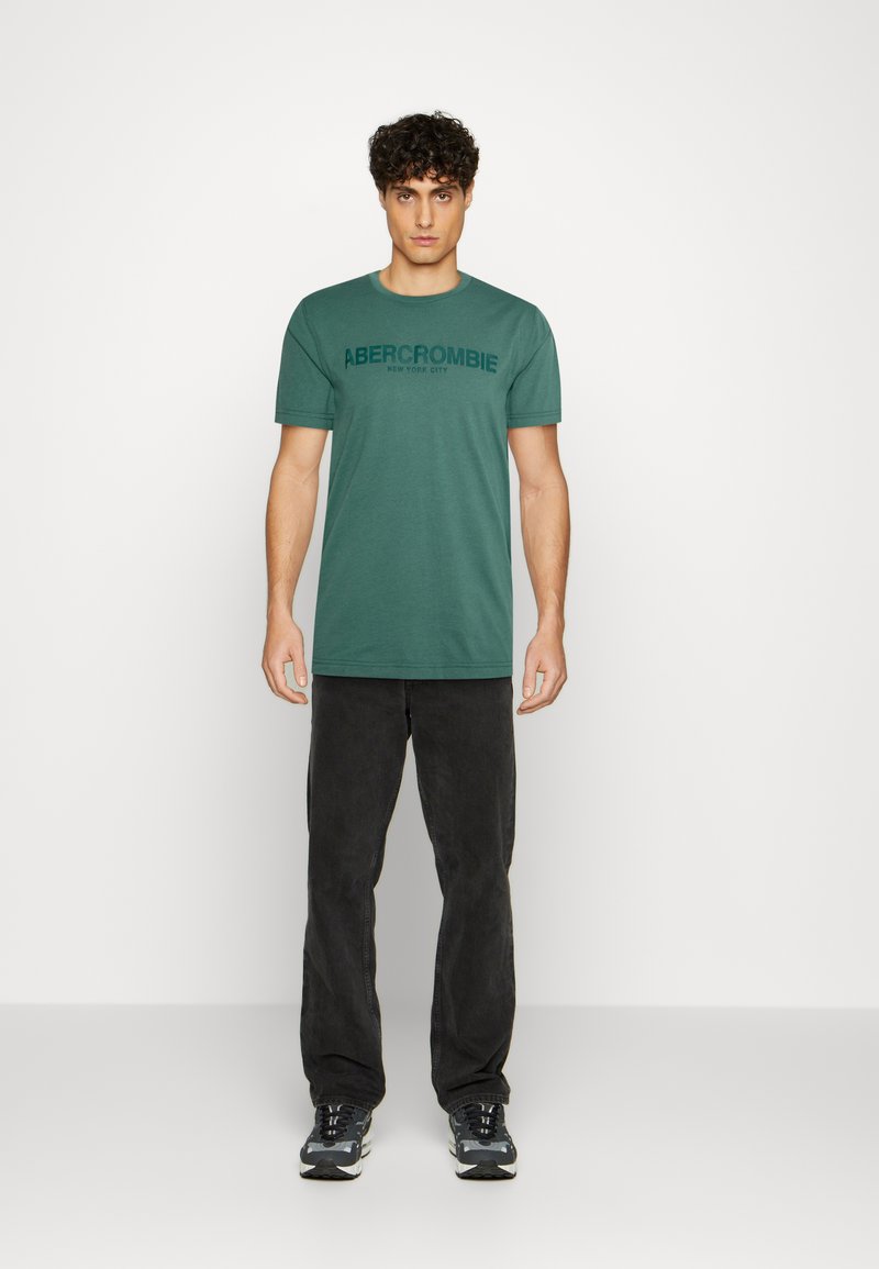 Abercrombie & Fitch PRINT MULTI 3er Pack Print Tshirt black green