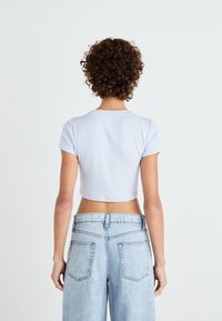 GAP TEE - T-shirts med print - jet stream blue