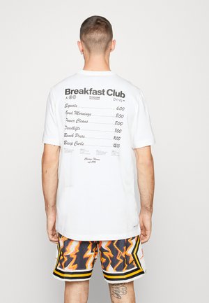 Print T-shirt - white/black