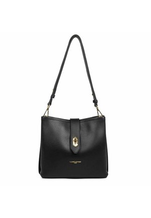 TOP DOUBLE - Borsa a tracolla - noir  in nude