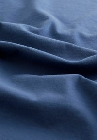 Next ESSENTIAL CREW NECK - Jednoduché tričko - blue denim
