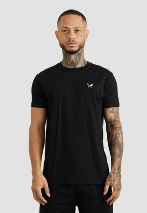 CLASSIC CREW NECK  - T-Shirt basic - black