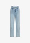 RELAXED MID-RISE - Jean boyfriend - light blue
