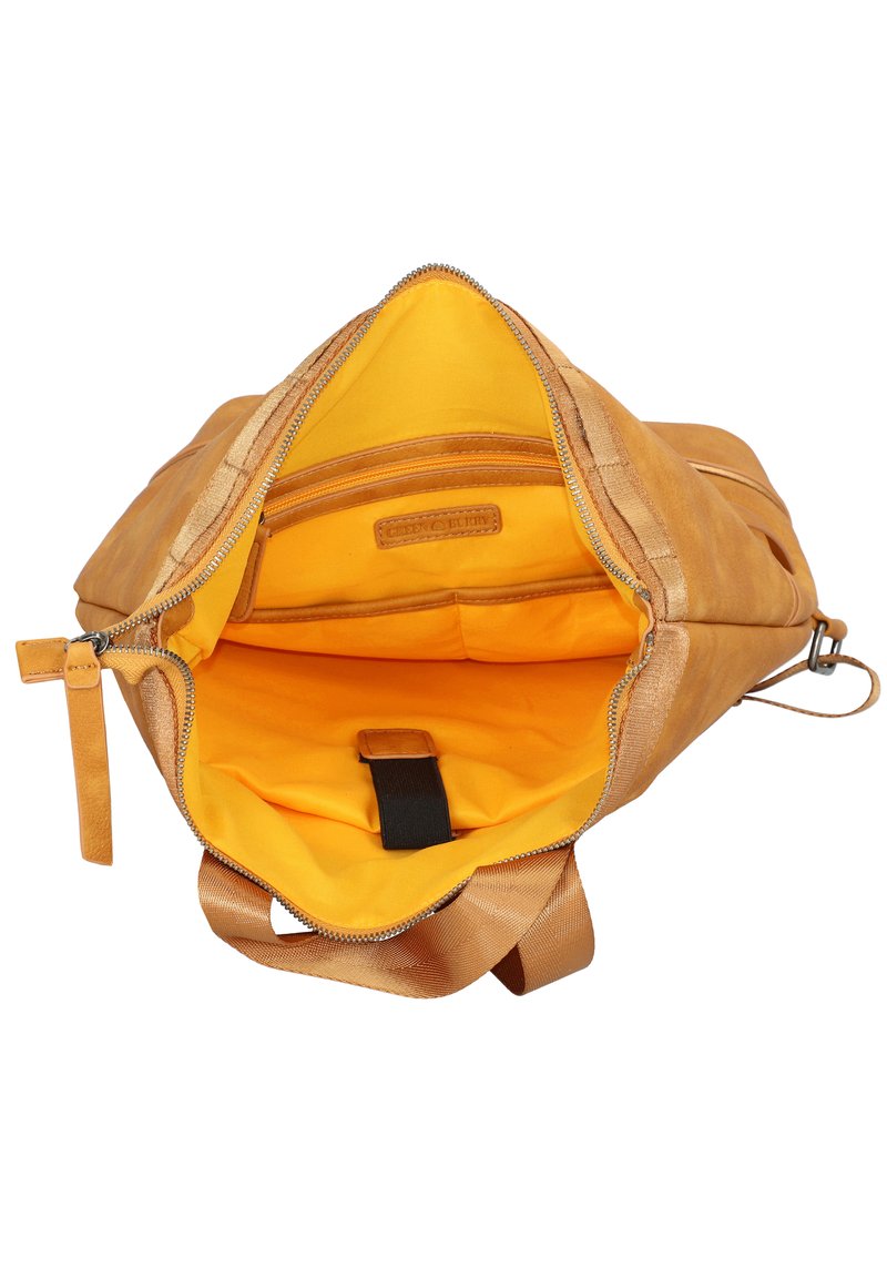 Damen Handtaschen | Greenburry HANNI Tagesrucksack curry/braun - LK23263 Damen Handtaschen | Greenburry HANNI Tagesrucksack curry/braun - LK23263