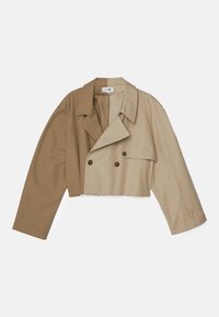 Tunn jacka - mud brown/sand beige