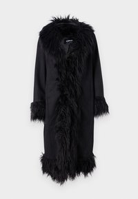 ONLY ONLVIENNA SUEDE COAT - Klassisk frakke - black