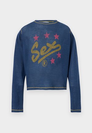 SPELL IT OUT UNISEX - Pullover - blue