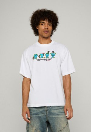Print T-shirt - white