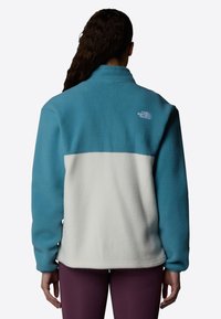 The North Face YUMIORI FULL ZIP - Polárdzseki - white dune algae blue m