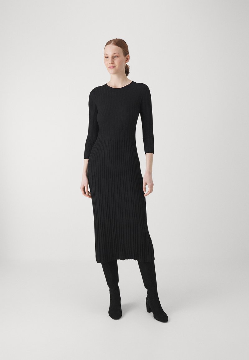Weekend By Maxmara Multie Round Neck Long Sleeve Basic Top Chocolate