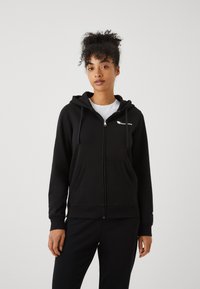 Champion GRAPHIC FULL ZIP HOODIE - Mikina so zipsom - black