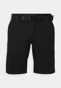 MODERN SLIM BELT - Shorts - black