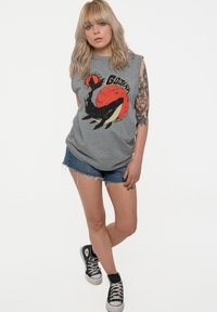 Paradiso Clothing GOJIRA WHALE MUSCLE - Top - grey
