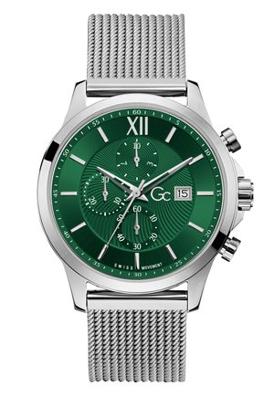 Lacoste NEO HERITAGE - Chronograph - silver/green/silberfarben