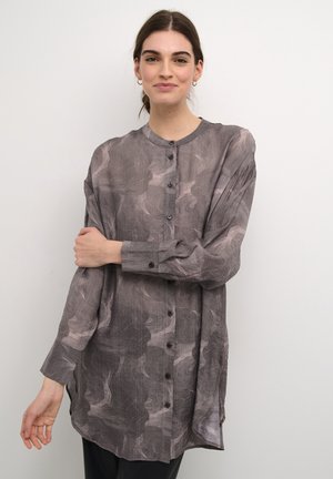 CUBALI - Pluus - grey rose graphic