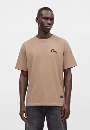 Evisu, SEAGULL TEE - T-shirt basique - taupe