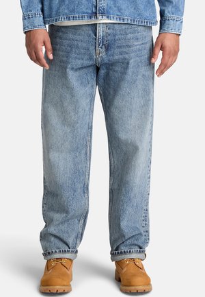 Timberland, 5 POCKET DENIM PANTS (RELAXED). - Jeans Relaxed Fit - light blue