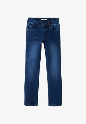 Name it, Jean droit - dark-blue denim