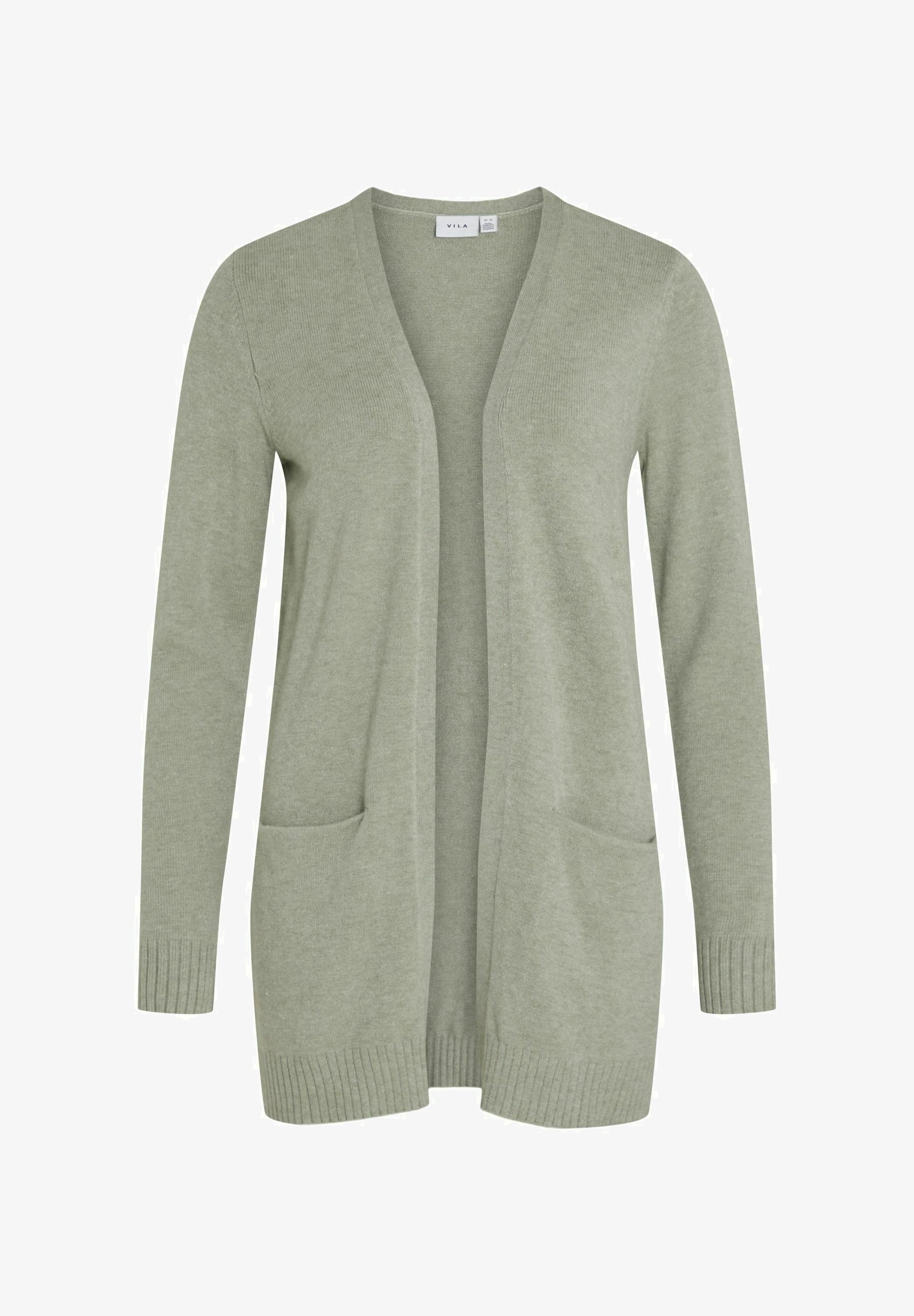 VILA VIRIL OPEN CARDIGAN Cardigan oil green/olive Zalando
