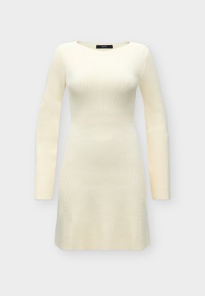 Vero Moda, VMGOLD SHORT BOATNECK DRESS - Φόρεμα-πουλόβερ - birch