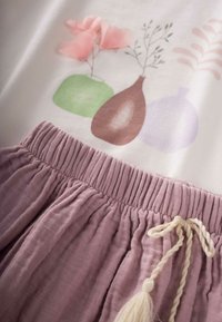 Cigit MUSLIN SET - Plisovaná sukně - lilac