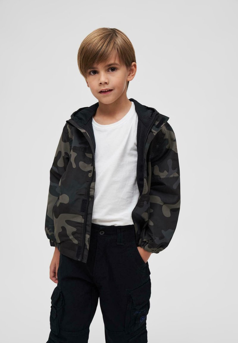 Brandit - SUMMER FRONTZIP - Übergangsjacke - dark camouflage, Vergrößern