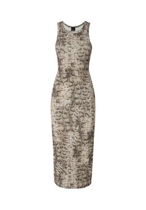 Pinko, 106993-A3DP NOVOLI ABITO COSTINA STAMPA SNAKE - Vestido ligero - beige black