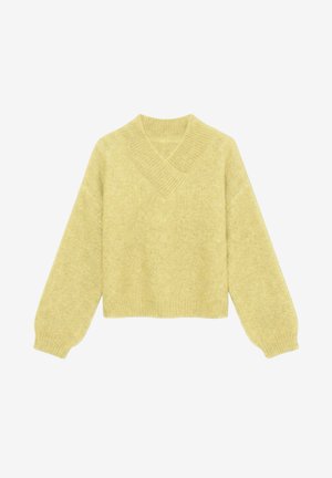 Vero Moda, KNITTED PULLOVER VMLOON KNITTED PULLOVER - Pullover - lemonade