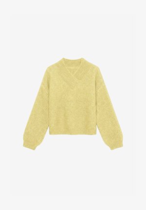 Vero Moda, KNITTED PULLOVER VMLOON KNITTED PULLOVER - Pullover - lemonade