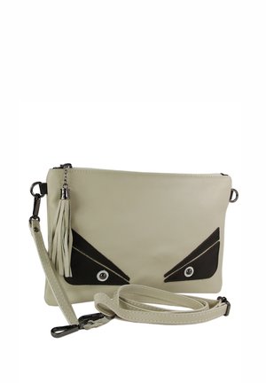 TOSCANTO  - Sac bandoulière - beige weiß schwarz