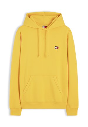 Tommy Jeans, TJM REG BADGE HOODIE EXT UNISEX - Hættetrøje - countryside yellow