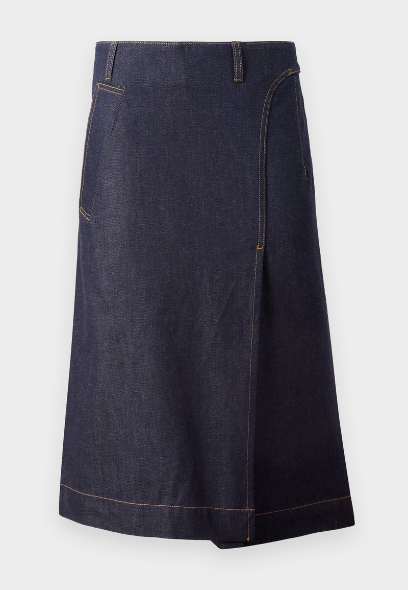 Victoria Beckham Jeansrok donkerblauw