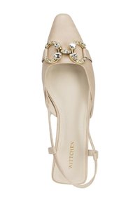WITTCHEN POINTED TOE - Bailarinas con tira trasera - beige