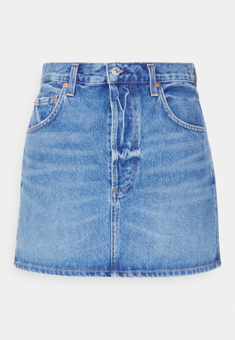 Citizens of Humanity Minirok blauw denim/bluedenim