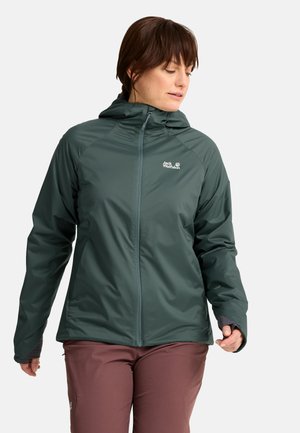 Jack Wolfskin EVERTREK INS JKT W - Softshelljas - sago palm