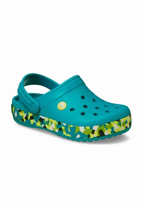 Crocs CROCBAND GLOW CONFETTI BNDCLGT TLMT VAR - Chanclas de baño - dark blue — foto 2