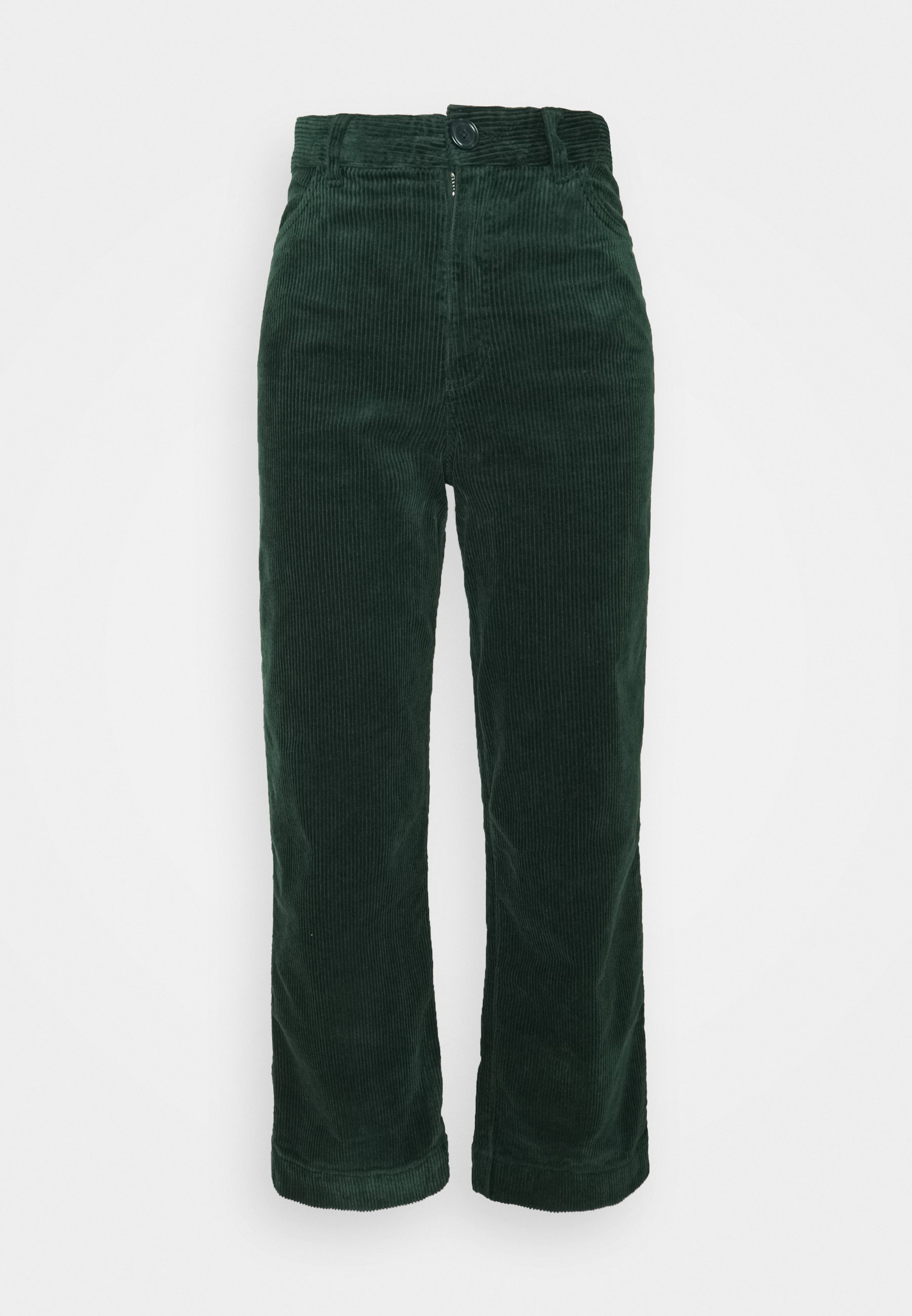 Monki Trousers - green dark/green 