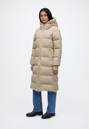 Marc O'Polo, WOVEN OUTDOOR COATS WATERPROOF DOWN - Пухено палто - earthy taupe