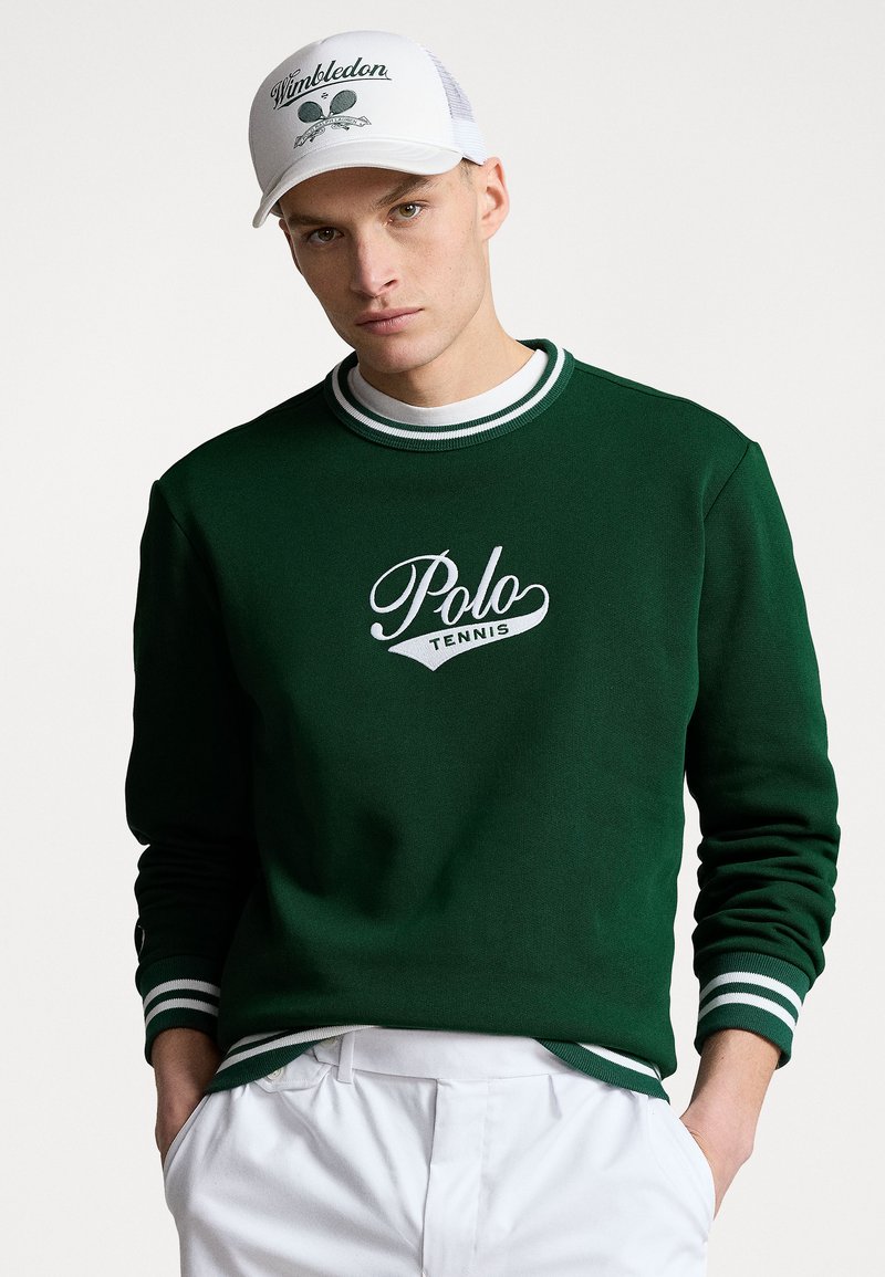 Polo Ralph Lauren LONG SLEEVE - Sweatshirt - moss agate