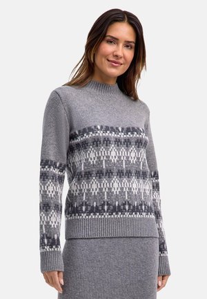 Strickpullover - m.grey mel (3530)