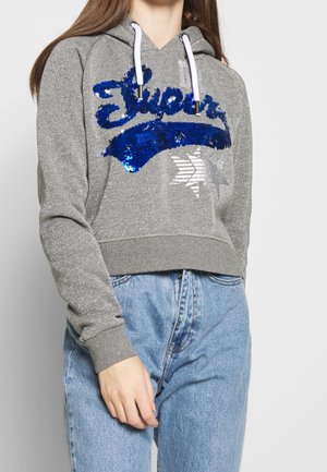 Jersey con capucha - silver-coloured