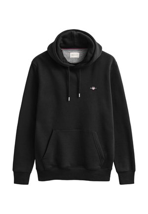 GANT, SHIELD  - Jersey con capucha - black