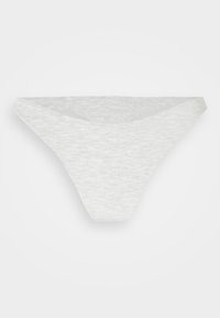 Hunkemöller OVIA HIGHLEG STRING - Tanga - grey
