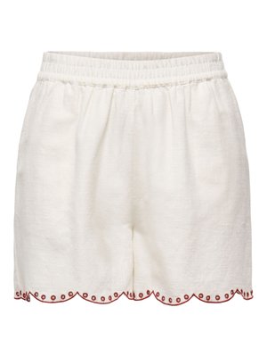 JDY, JDYPALMA High waist Regular Fit - Σορτς - cloud dancer